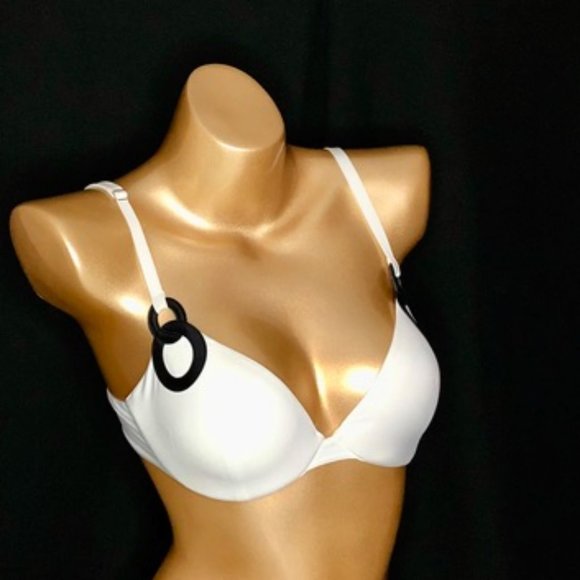 LISE CHARMEL SWIMSUIT TOP - WHITE - Picture 2 of 5